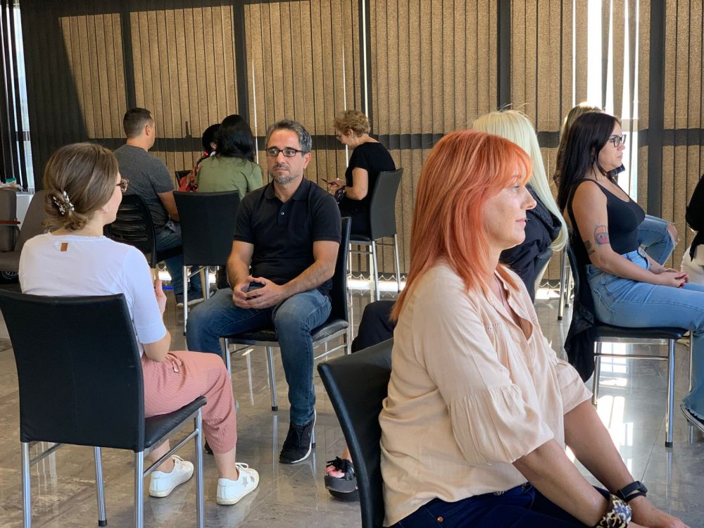 Grupo en jornada de práctica